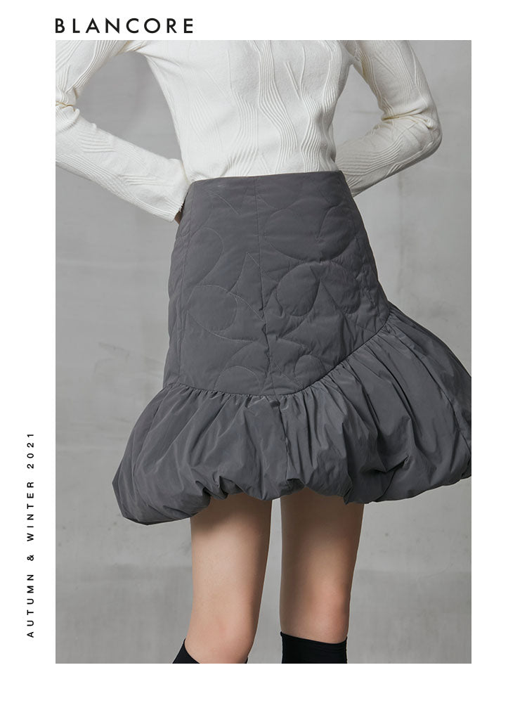 Quilted "Cloud" Skirt