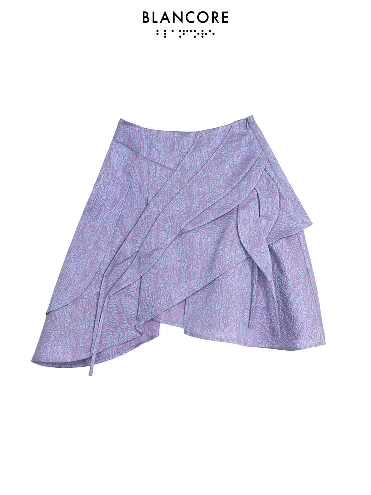Asymmetrical Layered Skirt