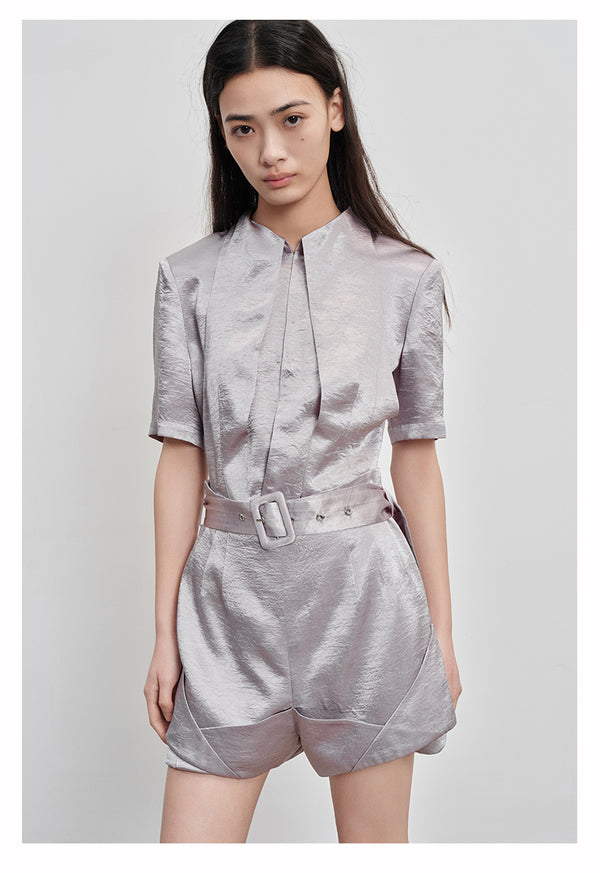 waist detail shirt
