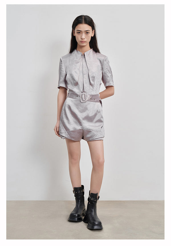 waist detail shirt