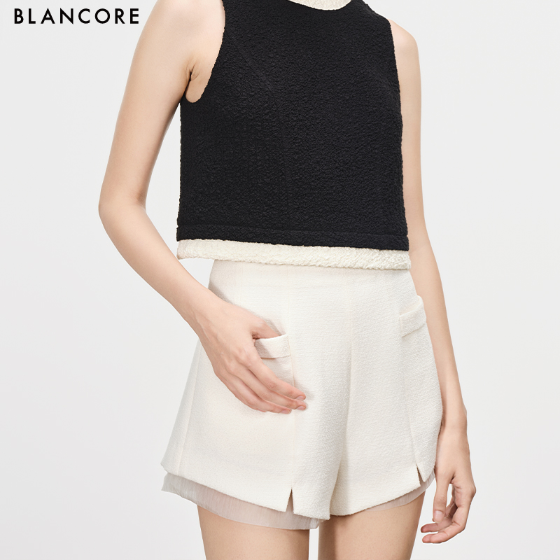 mesh paneled shorts