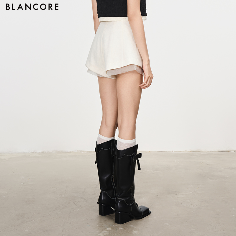 mesh paneled shorts