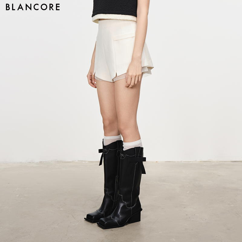 mesh paneled shorts
