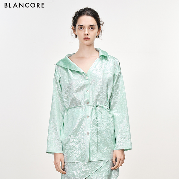 deconstructed cut out shirt