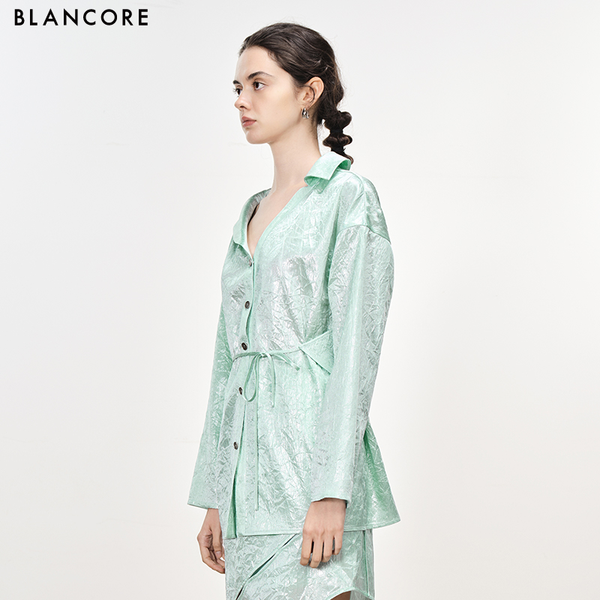 deconstructed cut out shirt