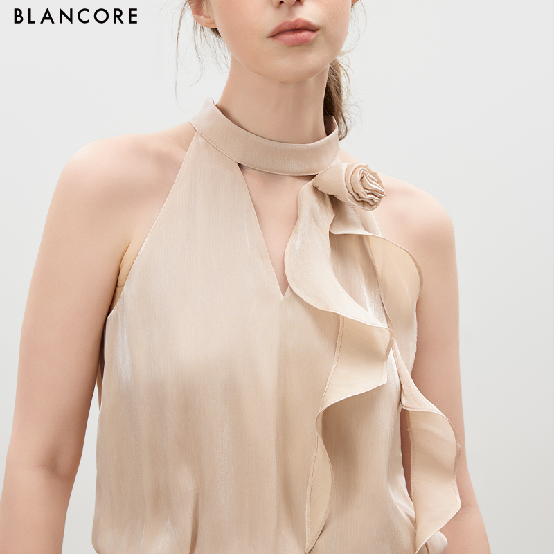 Ruched Tiered Cake Skirt