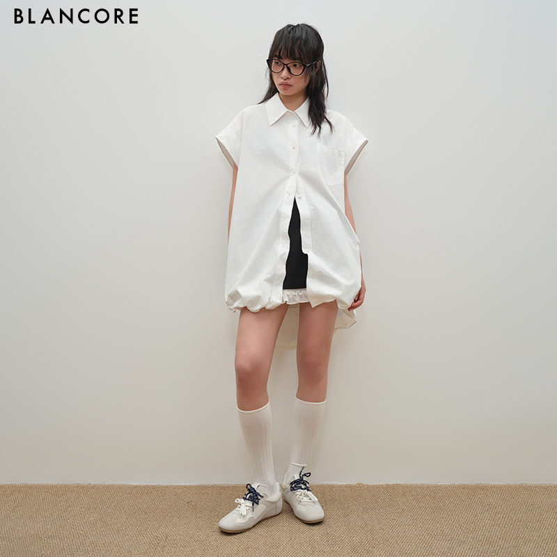 Playful Oversized Shirt with Volume