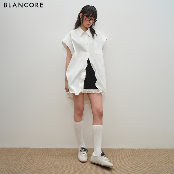 Playful Oversized Shirt with Volume