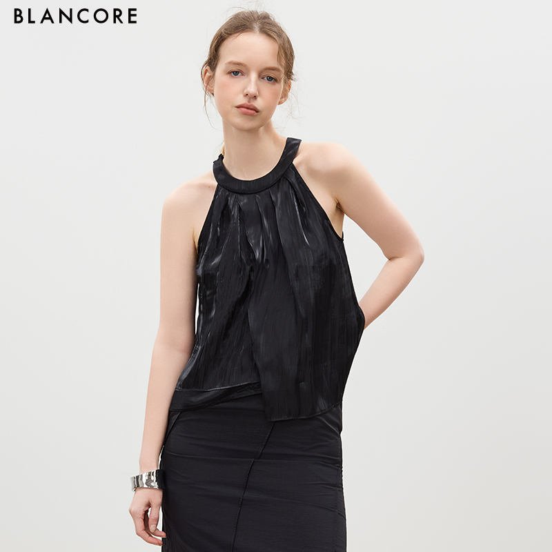 Mesh Halter Neck Top