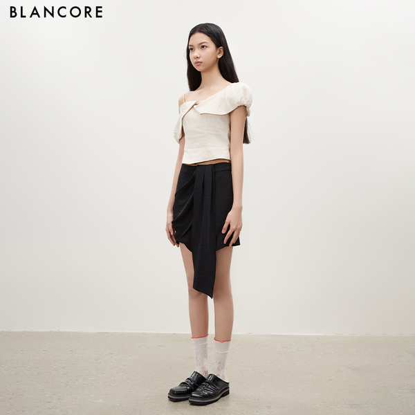 Deconstructed Collar Top