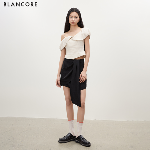 Deconstructed Collar Top