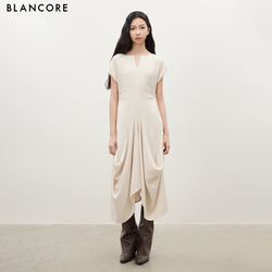 V-Neck Bubble Dress