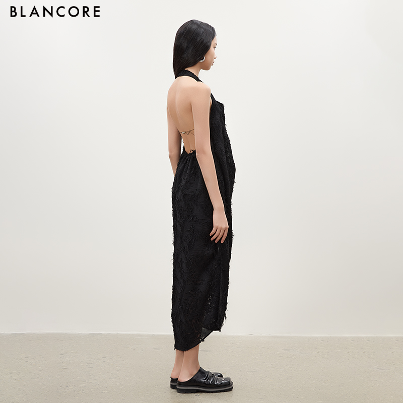 Loose Halter Neck Maxi Dress