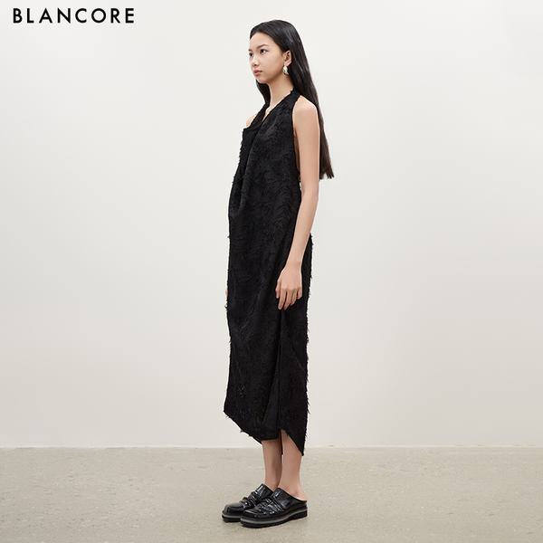 Loose Halter Neck Maxi Dress