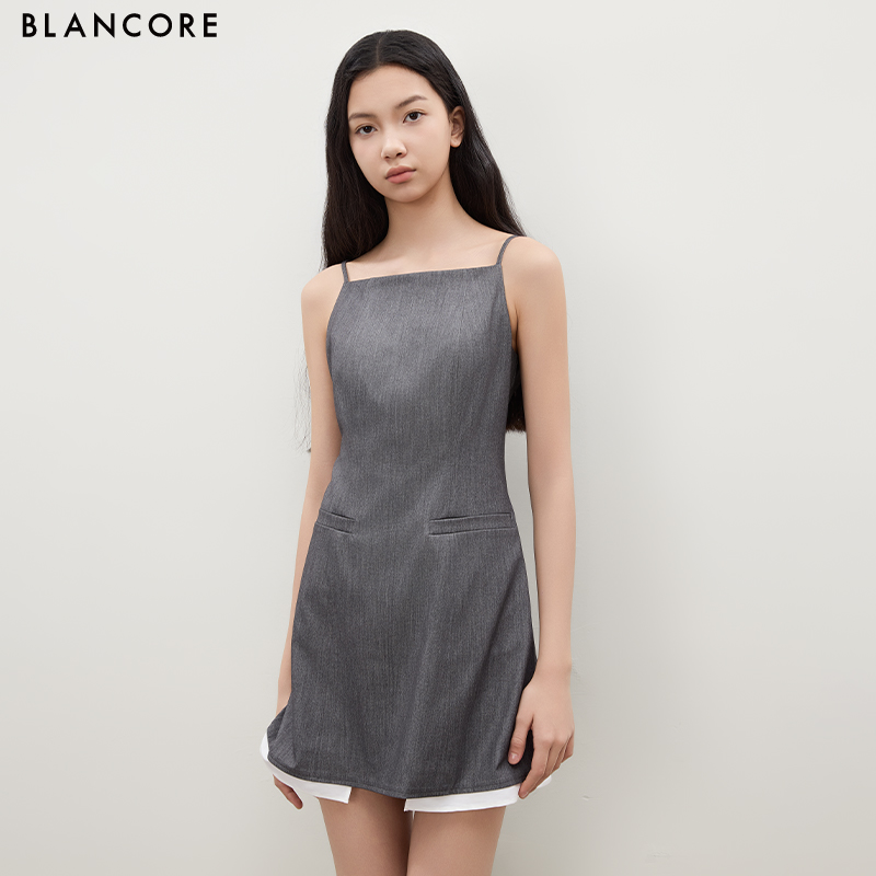 Off-Shoulder Spaghetti Strap Dress