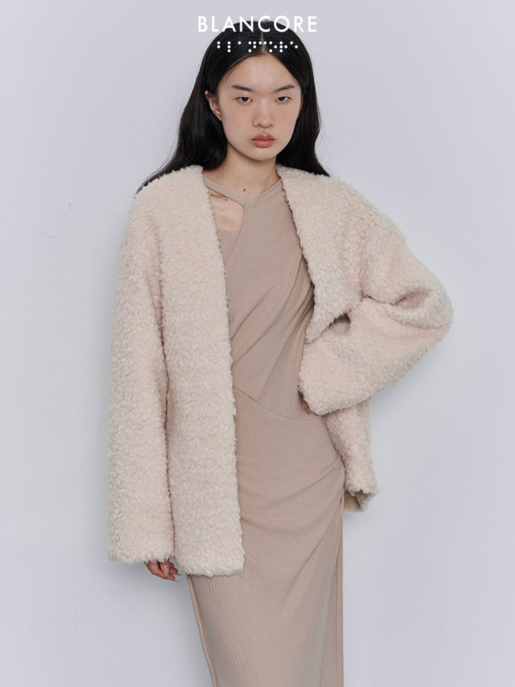 2-piece fur coat