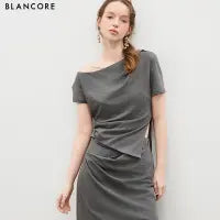 One-Shoulder Twist Top