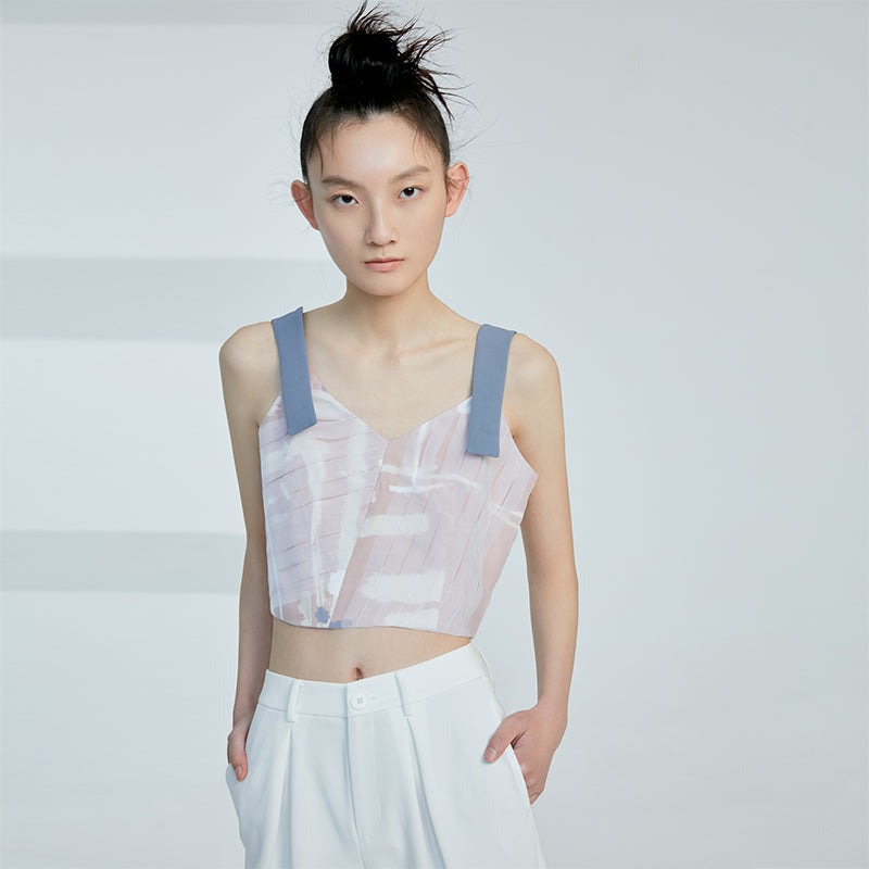 Material stitching vest
