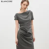 One-Shoulder Twist Top