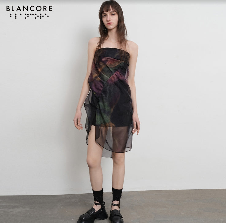 printed tube dress or skirt