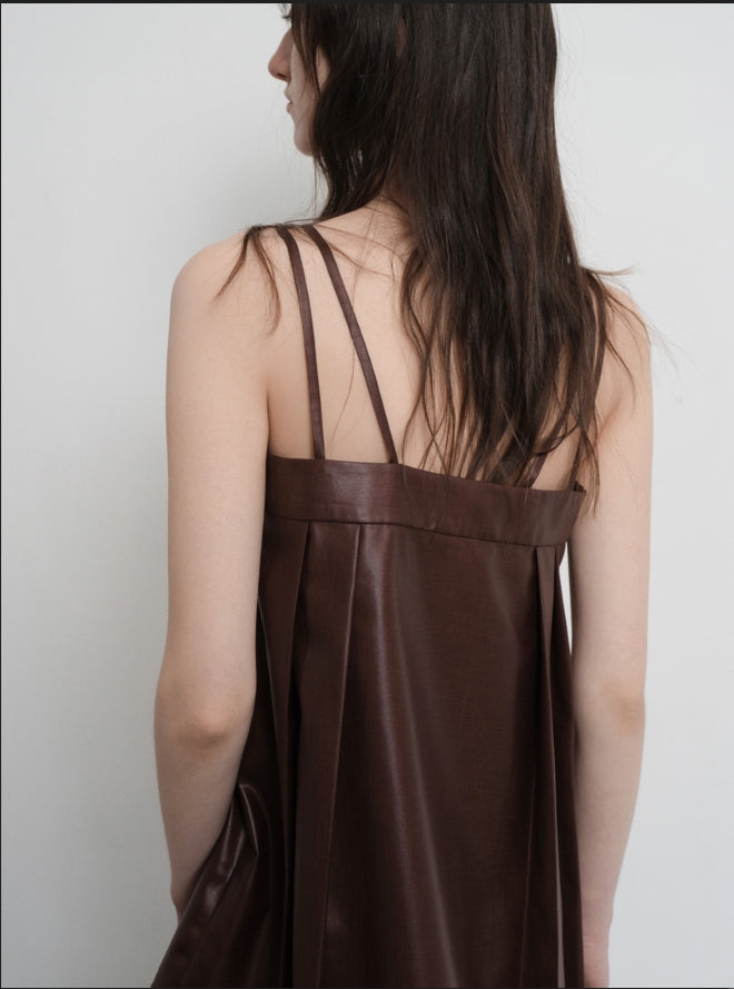 shiny cami top