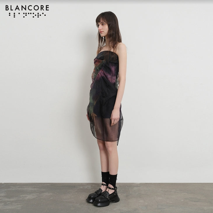 printed tube dress or skirt
