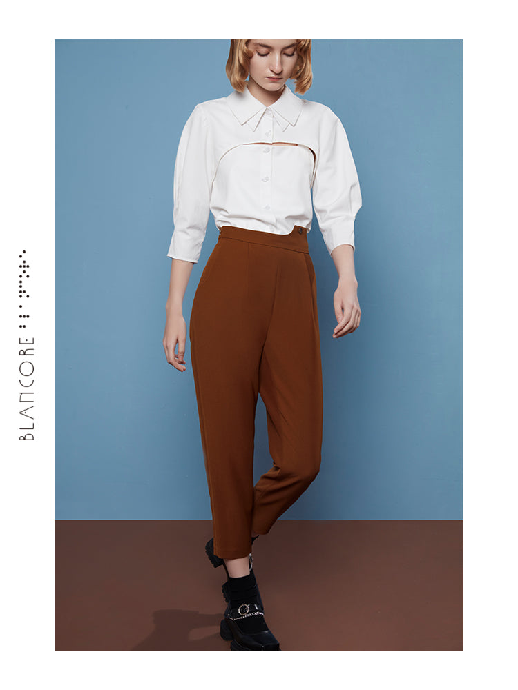 DETACHABLE DOUBLE COLLAR SHIRT
