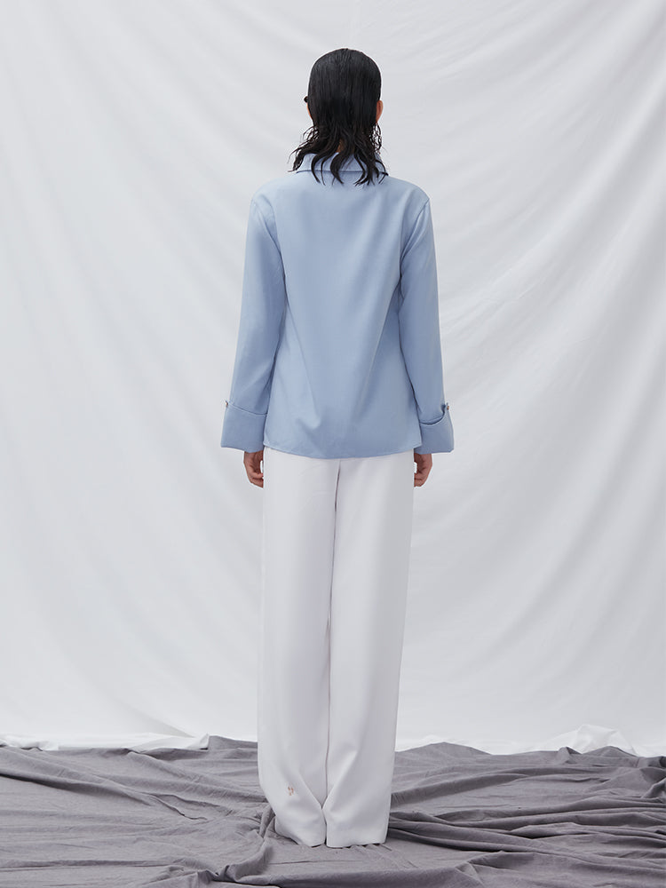 Mesh Panel Shirt