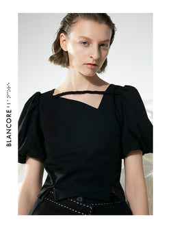 BRADID WAISTED CROP TOP