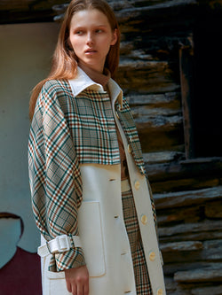 CAPE WOOL COAT