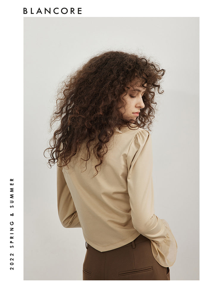 mesh paneled top