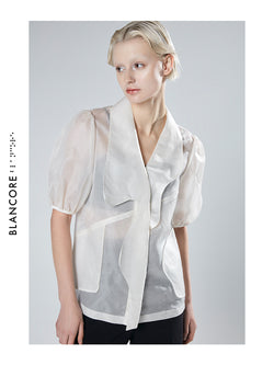 CURVED SPLIT TRANSPARENT TOP