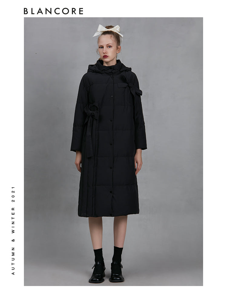 Belted Puffer Coat