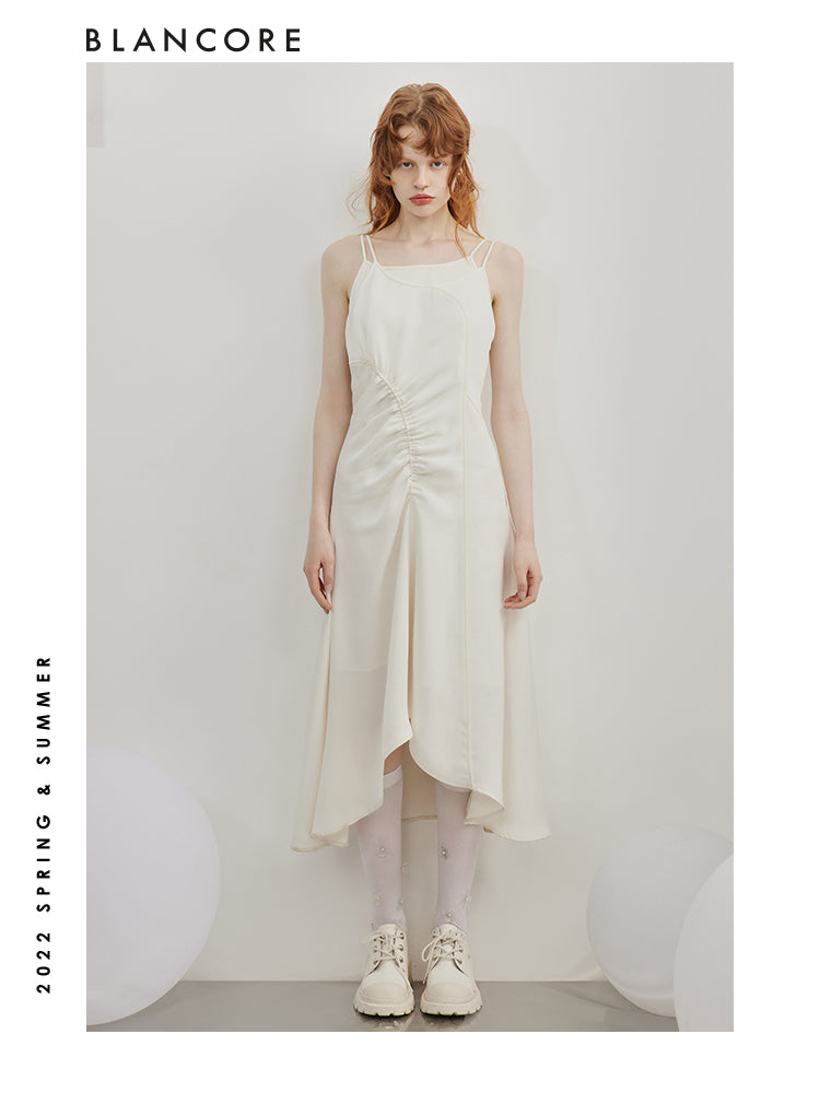 Drawstring Cami Dress