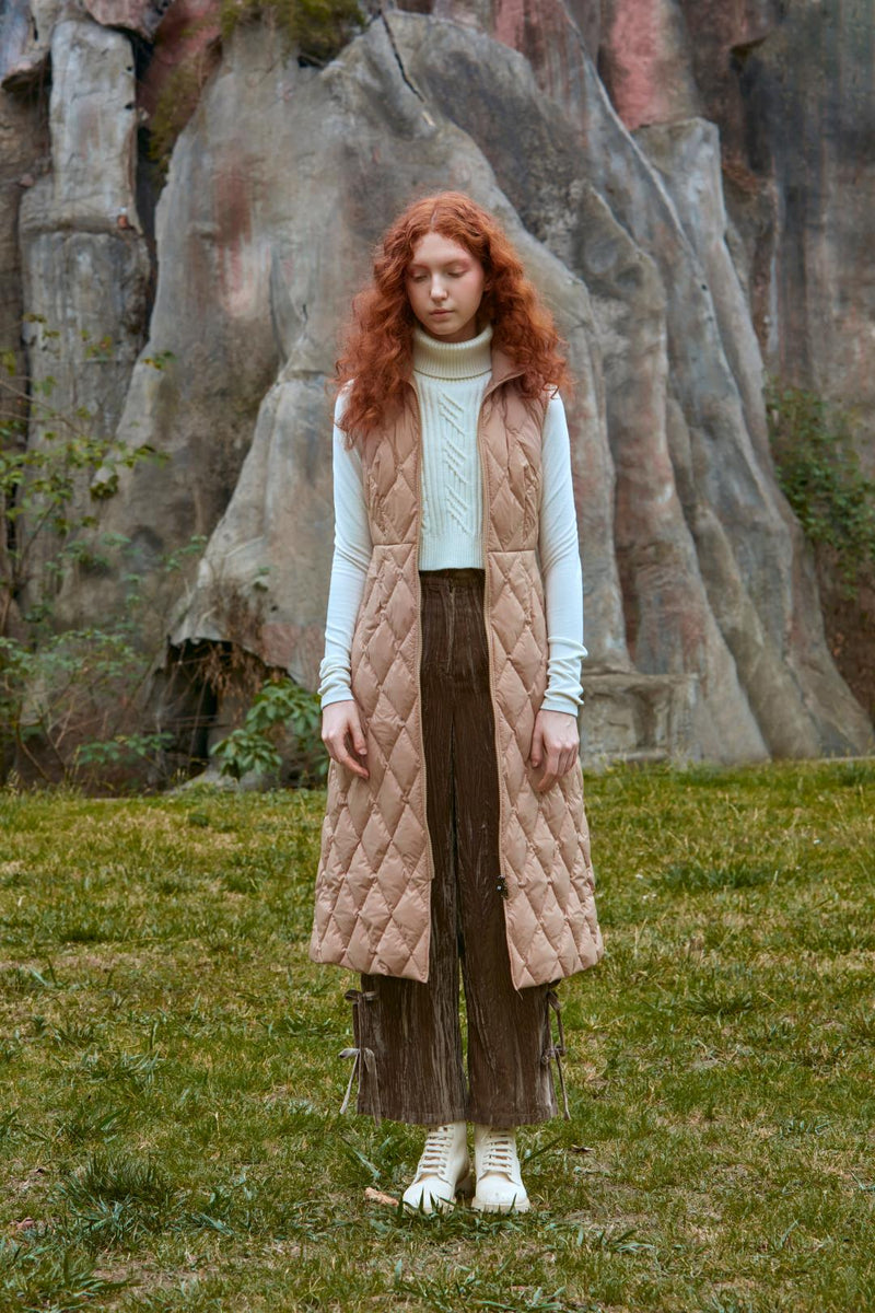 TWO PIECE DOWN PUFFER JACKET
