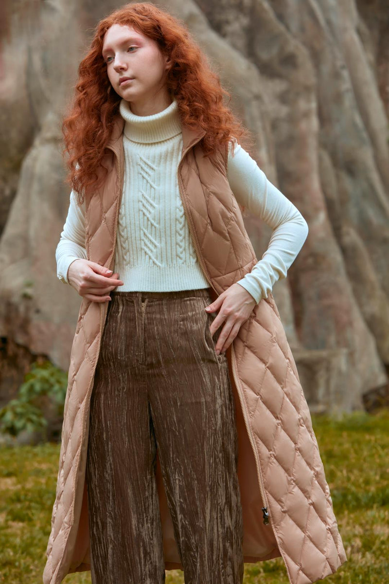 TWO PIECE DOWN PUFFER JACKET
