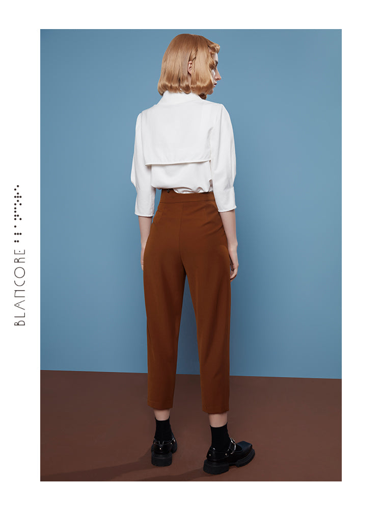 DETACHABLE DOUBLE COLLAR SHIRT