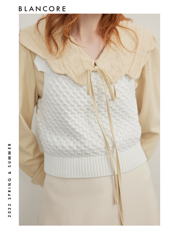 Knitted Wool Vest