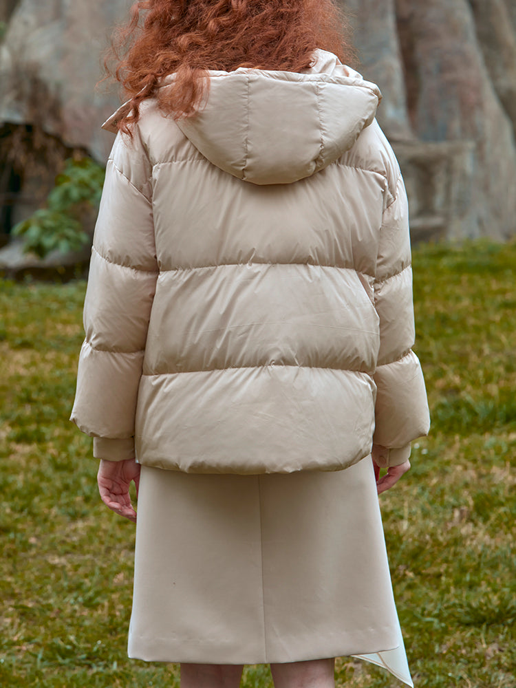 LAYERED PUFFER JACKET