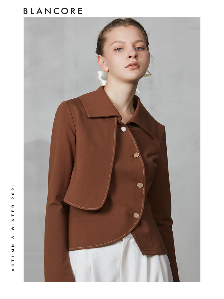 Asymmetrical Fitted Cardigan