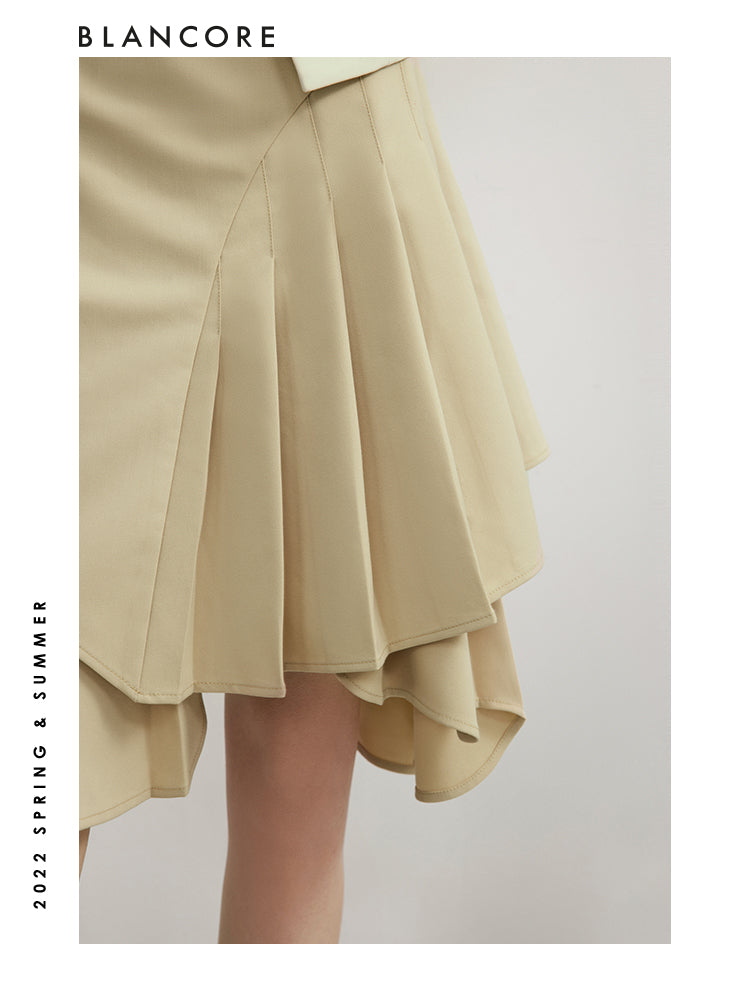 Layred Pleated Skirt