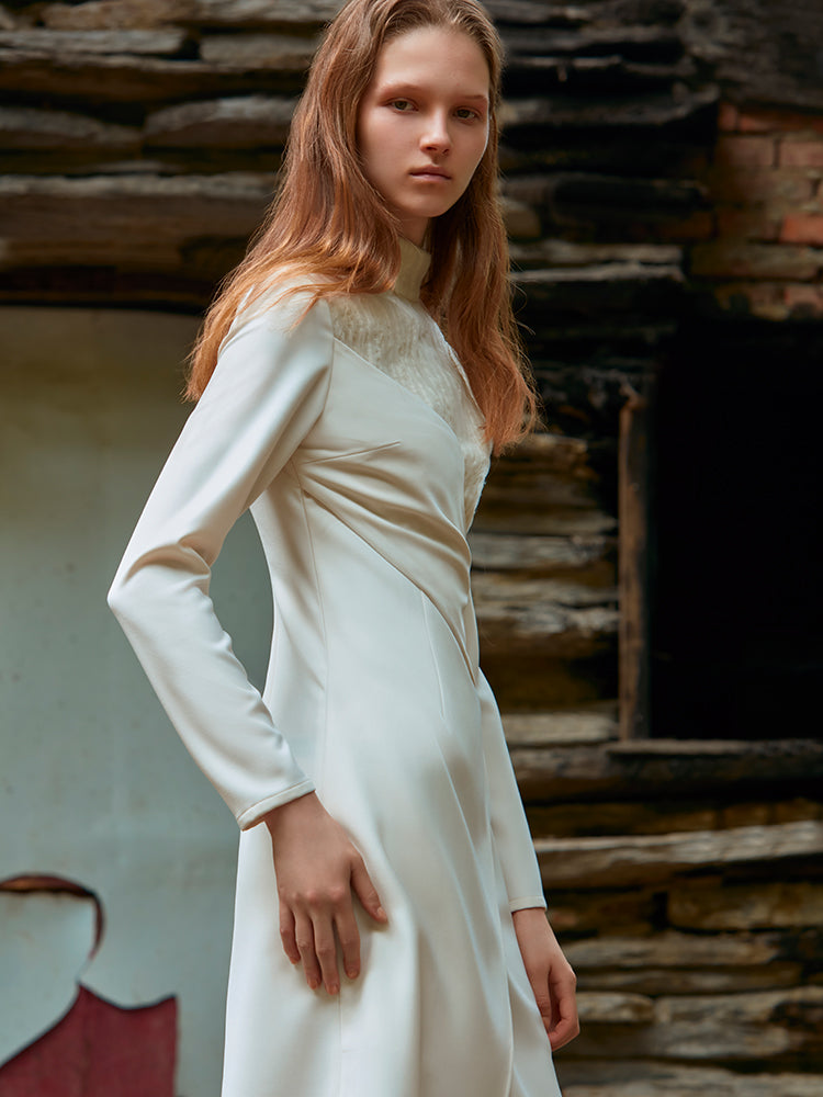 ASYMMETRICAL HEM DRESS