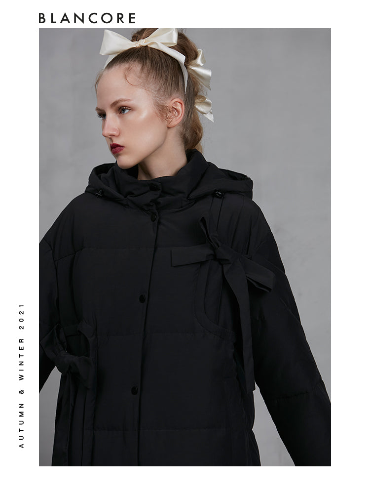 Belted Puffer Coat