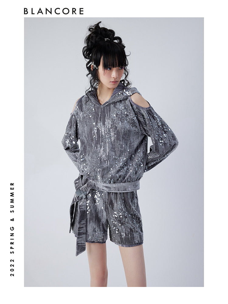 Sequin Shorts