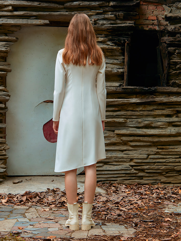 ASYMMETRICAL HEM DRESS