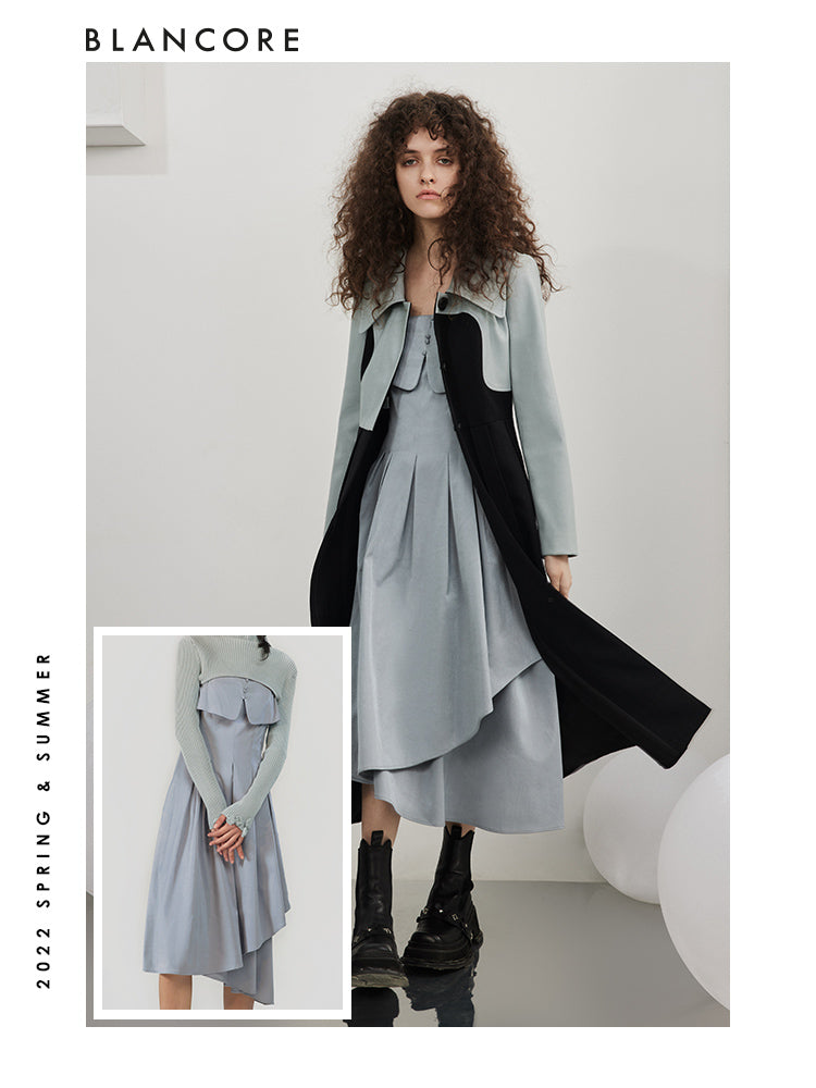 Cami Dress With Detachable Sleeves
