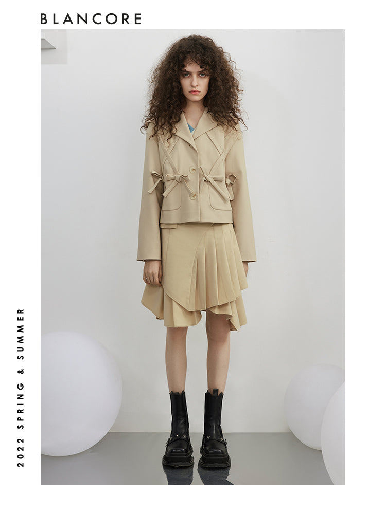 Layred Pleated Skirt