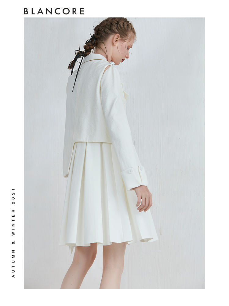 Asymmetrical Deconstructed Trench Dress