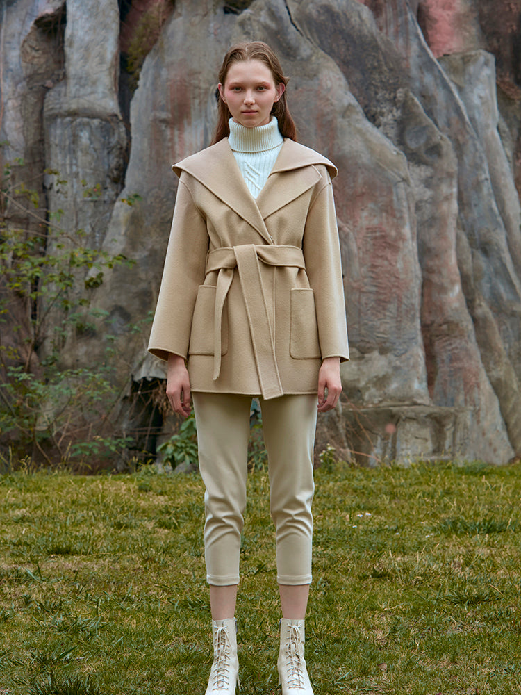ASYMMETRICAL WAIST TROUSER