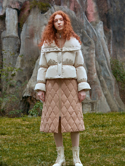TWO PIECE DOWN PUFFER JACKET